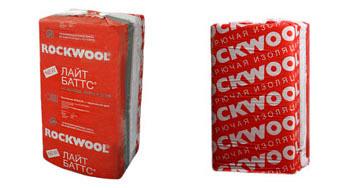 Плиты минераловатные  ROCKWOOL ЛАЙТ БАТТС