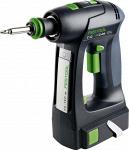 Аккумуляторная дрель-шуруповерт FESTOOL C 12 Li 1.5 Plus Box