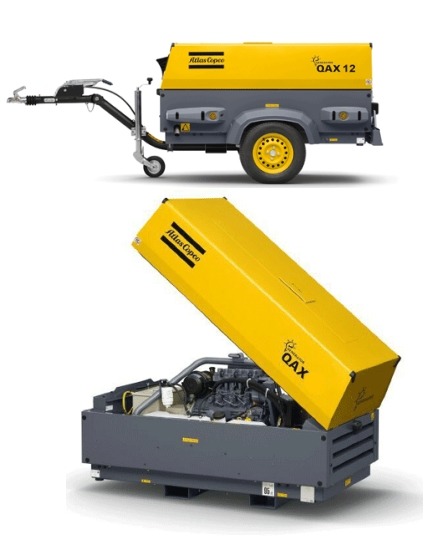 Установка дизель-генераторная Atlas Copco QAX 12