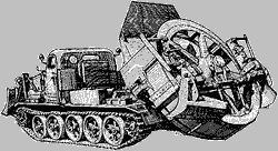 запчасти для котлованной машины МДК-2