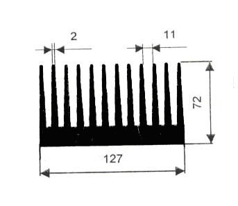 Профиль гребён. БК-901 L=3 м