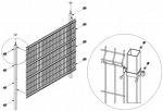 Система ограждения сетчатая Стандарт