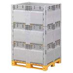 Контейнер Box pallet KITBIN 1200 x 1000 x 1845 арт: KitBin ZТ (сплошной)