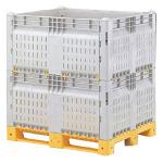 Контейнер Box pallet KITBIN 1200 x 1000 x 1280 арт: KitBin ХТ (перфорированный)