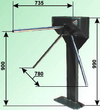 Турникет-трипод Т2M