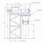 Дозатор фасовочный шнековый в мешок