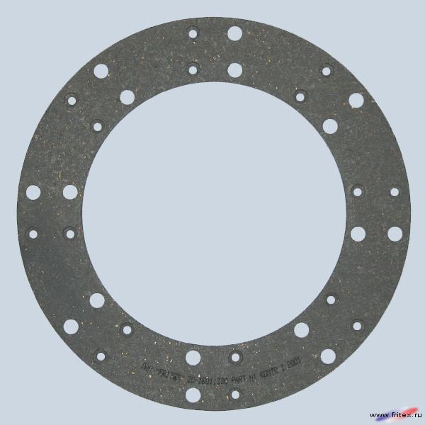 Накладка фрикционная формованная 20-1601138с