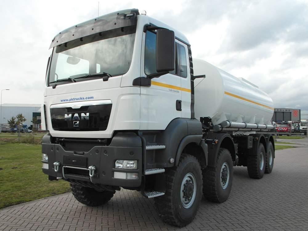 MAN TGS 41.430 BB-WW 8x8  надстройка LINDNER&FISCHER 20.000 л  топливозаправщик, НОВЫЙ от MAN