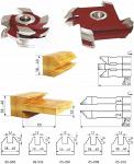 Комплект фрез для изготовления дверной обвязки