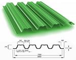 Профнастил окрашенный Н75 х 750 (0,8мм)