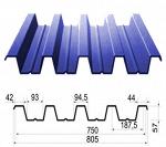 Профнастил окрашенный Н57 х 750 (0.7мм)