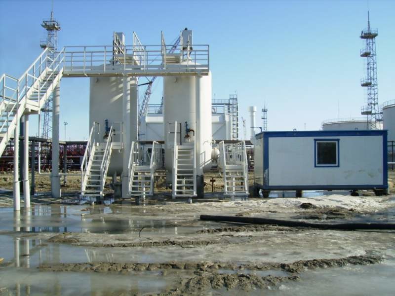 Станция азотного пожаротушения печей подготовки и перекачки нефти марки АПТ серии ГОНГ