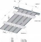 Потолки реечные подвесные