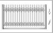 Забор арт. 1029