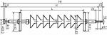 Изолятор линейный полимерный ЛК 120-110-AIV