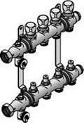 Коллектор стальной Uponor 11 петель с расходомерами