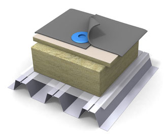 Теплоизоляция плоских кровель
