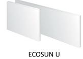 Инфракрасная панель ECOSUN 600 U для обогрева помещений в Украине