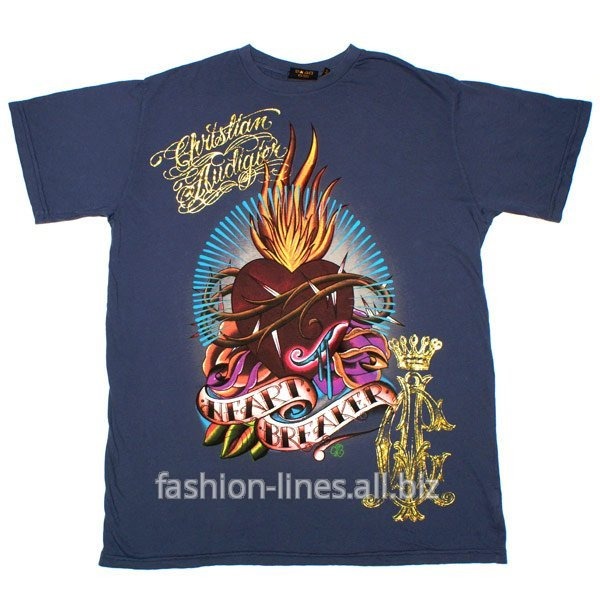 Футболка мужская Christian Audigier My heart