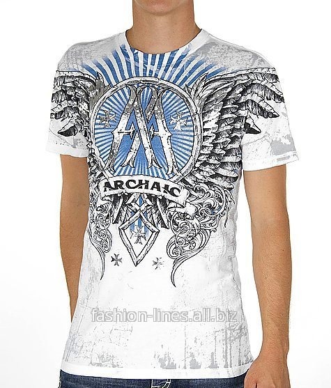 Футболка мужская Archaic by Affliction Solar Flare, белая