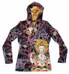 Толстовка женская Christian Audigier Tree of Faith с изображением Будды