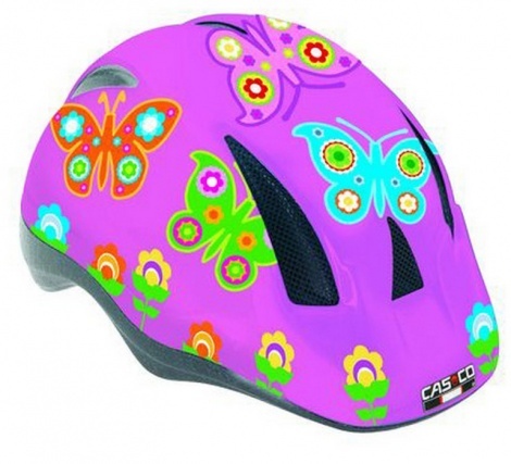 Детский шлем Casco FM-Generation rose butterfly