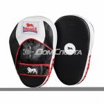 Лапы боксерские прямые Lonsdale Super Pro Straight Leather Hook & Jab Pad 25966