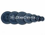 Диск обрезиненный черный Barbell d-50mm 1,25-25кг