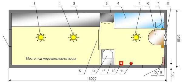 Вагон-дом продсклад РОСОМАХА-07/1