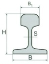 Рельсы железнодорожные Р50, Р65, Р65К, Р75