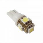 Лампа автомобильная светодиодная T10 (W5W) 5SMD