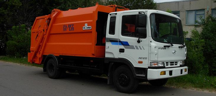 Мусоровоз HYUNDAI НD120