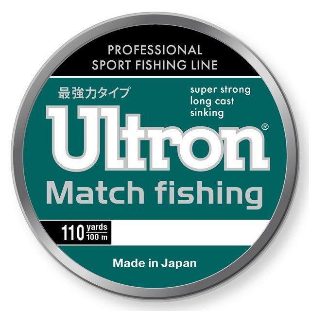 Леска ULTRON Match 0,310 мм, 100 м, 11,0 кг, светло-голубой (уп.5 шт)