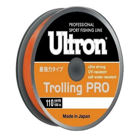 Леска ULTRON Trolling PRO 0,35 мм, 14,0 кг 500 м(в уп. 5 кат. по 100 м), оранж.