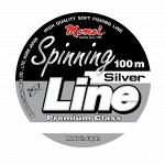 Леска Spinning Line Silver 0,16 мм, 3,0 кг, 100 м, (уп.5 шт)