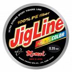 Шнур JigLine Multicolor 0,35 мм, 30,0 кг, 100 м, цветной