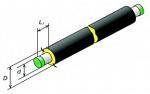 Трубы стальные с тепловой изоляцией из пенополиуретана (тип 1) в полиэтиленовой оболочке ГОСТ 30732-2001