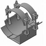 Опоры трубопроводов,блоки пружинные,блоки катковые,блоки хомутовые,подвески трубопроводов для ТЭС и АЭС
