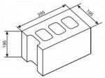 Строительные блоки.  190-200-400.