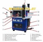 Ручной кромкооблицовочный станок КМ 40-3