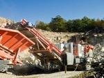 Мобильная щековая дробилка Sandvik UJ440e