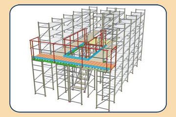 Стеллаж  мезонин
