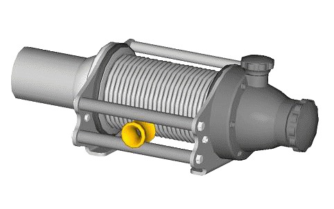 Электролебедка  Эла-2500-2  двухскоростная