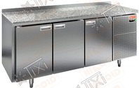 Стол холодильный HiCold GN 111/TN с каменной столешницей