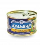 Кальмар порционный из тушки и филе без кожицы натуральный 5 ключ