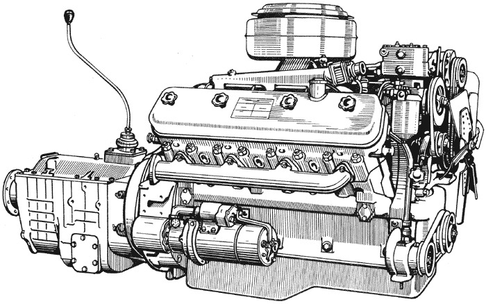 Двигатель ямз 238 устройство схема