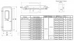 Двери судовые  с зашивкой и изоляцией типа II-ПШИУ.364 121.005.02