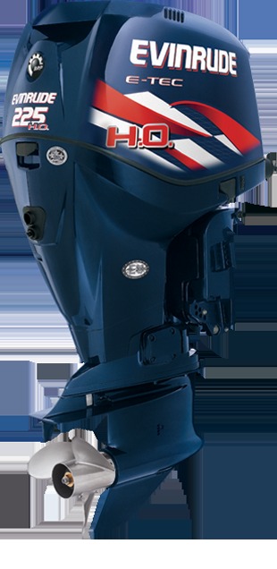 Мотор лодочный Evinrude hight output (H.O) 225-HO