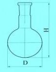 Колба круглодонная К-1-100-29/32