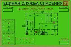 План схема пожарной эвакуации